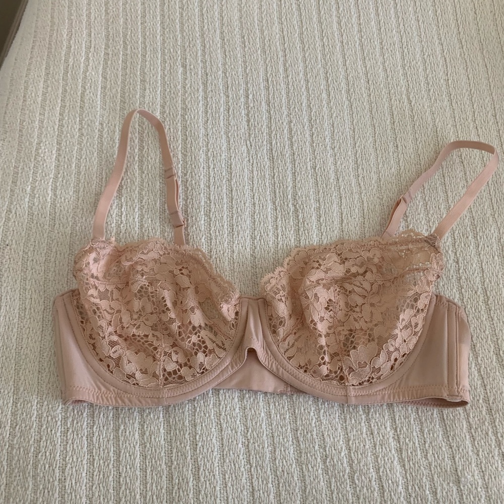 & other stories lace underwire bra 36C